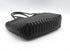 Carmel - Genuine Leather U Shape Handwoven Tote Bag Black